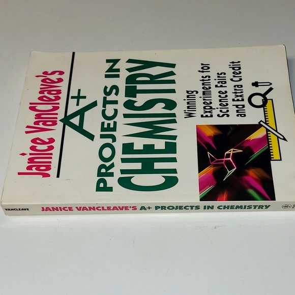 Chemistry Project /Science Fair Book: "A+ Projects in Chemistry" by VanCleave - Picture 3 of 10